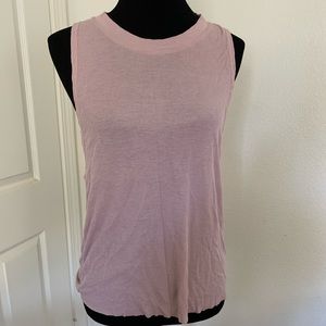 Alo Yoga pink tank size Medium